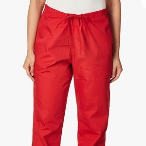 Medium Red Cherokee women’s scrub pants